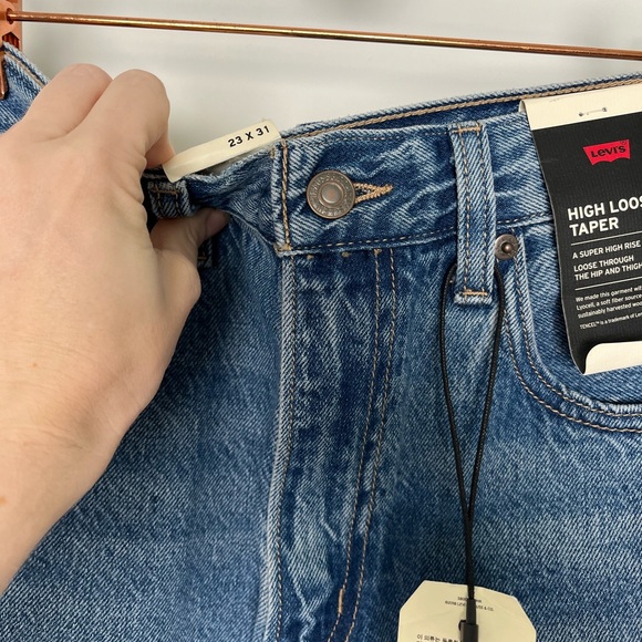 Levi High Loose Taper 23x31 - Picture 3 of 5